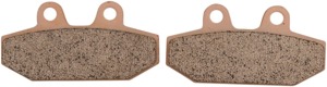 Double-H Sintered Rear Brake Pads - Replaces Harley # 41300197