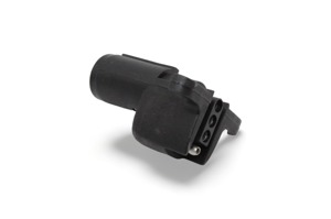 Draw-Tite Adapter 6-Way Round Pin to 4-Flat Trailer Connector - 6-way round pin to 4-flat adapter for trailers