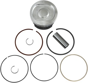 Wiseco Piston Kit Std Bore 98.00mm Arctic Cat 650 H1/Mud Pro 05-12 - Std bore piston kit for Arctic Cat 650 H1/Mud Pro 05-12
