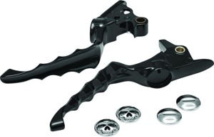 Kuryakyn Zombie Levers Black - Custom black levers for enhanced control