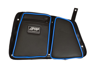 PRP Polaris RZR Rear Door Bag with Knee Pad Blue Driver Side - Original storage bag with knee pad For Polaris RZR driver side