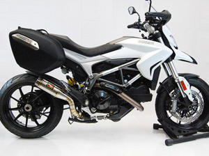 GP Slip On Exhaust - for 13-15 Ducati Hyperstrada