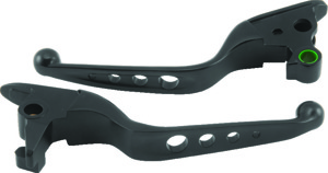 Original Black O Series Holed Lever Set For 15-17 FLST FXST - Lever set For 2015-2017 FLST FXST models