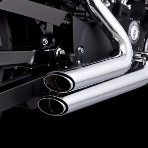 Vance and Hines Shortshots Staggered PCX Exhaust Fits 12-17 Harley Softail
