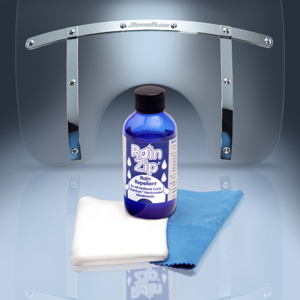 National Cycle RainZip Rain Repellent 3 oz - Rain repellent for motorcycle windshields and visors