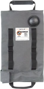 Giant Loop Armadillo Bag 1 Gallon Gray Utility Bladder - Collapsible utility fluid bag, 1 gal, Gray