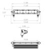 Baja Designs Can-Am X3 Shock Mount Kit with 10in S8 Amber Light Bar - Shock mount kit and 10in S8 amber light bar for Can-Am X3