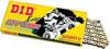 DID 520ATV2 X-Ring Sealed Chain Gold 100L - Gold X-Ring sealed drive chain, 100 links