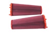 2012+ Porsche Boxster / Boxster S 2.7 Replacement Cylindrical Air Filters (Kit)