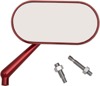 Arlen Ness Right Oval Mirror Red Aluminum/Glass 13-179