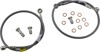 Stainless Steel Front Brake Line Kit - 2 Lines - For 98-03 Suzuki TL1000R