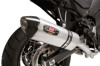 R-77 Race 3/4 Slip On Exhaust - Stainless Steel w/ Carbon Tip - For 17-18 Suzuki VStrom 650