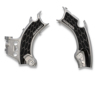 Acerbis X-Grip Frame Guards Silver/Black For 21+ Honda CRF250R 450R - Frame guards for 21+ Honda CRF250R/450R/RX/S