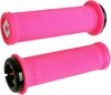 ODI Ruffian Mini V2.1 BMX Grips Pink/Black - Lock-On BMX grips in pink/black, 110mm length