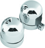 Bikers Choice Chrome Shock Top Covers For 52-64 K XL 58-64 FL - Chrome shock covers For 52-64 K XL 58-64 FL