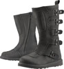 ICON Elsinore 2 CE Boots Black Size 10 - Premium leather motorcycle boots, Black, Size 10