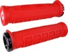 ODI Elite Pro v2.1 Lock-On Grips Black/Red Pair - Lock-on grips with ergonomic padding, Black/Red ODI Elite Pro v2.1 Lock-On Grips Black/Red Pair - Lock-on grips with ergonomic padding, Black/Red