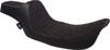Drag Specialties Predator III Extended Reach Seat Black Harley FLHX/FLHR - Extended reach seat for Harley FLHX/FLHR models
