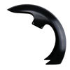 DEI Front Fender W/Satin Spacers for 21 Inch Tires - For '14-Up H-D FLH/T