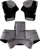 Icon Domain Helmet Liner and Cheek Pads Set Medium Gray - Replacement liner and pads for Icon Domain helmets