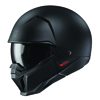 HJC i20 Convertible Street Helmet XS SF Black - Convertible street helmet, XS, SF Black