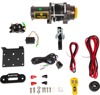 Open Trail 4500LB Winch with Synthetic Rope and Wireless Remote - 4500LB synthetic rope winch with wireless remote