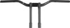 Performance Machine Phatbar Handlebar & Riser Kit Black 9in Harley - 1-1/4in bar, 9in riser, black, for Harley Davidson