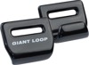 Giant Loop Fender Hooks Black Pair - Quick-mount hooks for fenders and racks