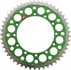 Rear Twinring - Green 520-49 Teeth - For 92-98 Kawasaki KX125/ KX 250 2 Stroke/ KLX650/R Rear Twinring - Green 520-49 Teeth - For 92-98 Kawasaki KX125/ KX 250 2 Stroke/ KLX650/R
