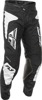 Fly Racing Kinetic Sym Pants Black/White Size 28 Offroad - Offroad riding pants in Black/White, Size 28