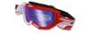 3300FL Vision MX Goggles - Red & White w/ Blue Iridium Lens