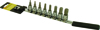 8Pc Hex/Allen Metric Socket Bit Set 2.5mm,3mm,4mm,5mm,6mm,8mm,10mm,12mm 3/8" Drv