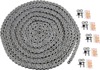 RK 530 MAX-X RX-Ring Bulk Chain 25 Foot Roll Natural - 530 MAX-X RX-Ring bulk chain, 25 ft, natural finish