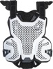 Fly Racing Revel Lite Roost Guard White SM/MD - Chest and back protection, size SM/MD, White