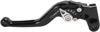 Halo Aluminum Adjustable Folding Clutch Lever - Black - For 07-20 Honda CBR RR