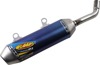 Blue Powercore 2.1 Shorty Slip On Silencer - For 19-21 KTM/HSQV 250/300 2T