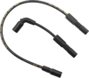 Spark Plug Wire Set 8mm - Black - For 07-18 Harley XL Sportster