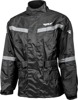 Fly Racing 2-Piece Rain Suit Black 2X-Large - Waterproof 2-piece rain suit, Black, 2X-Large