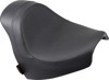 Smooth Vinyl Solo Seat Black Low Profile - For 11-18 Yamaha XVS13 Stryker