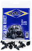 M8 Pry Rivet - 50 Pack "RZR" Kit - Replaces Honda 90653-HC4-900 & Polaris 7661855