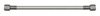 Goodridge 8in Universal Oil Line Assembly Clear Fittings - 8in braided universal oil line with clear fittings