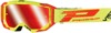 3303 Fluorescent Yellow / Red Vista Goggles - Red Mirrored Lens
