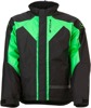 Men's Pivot 3 Insulated Snow Jacket Black/Green 2X-Large Men's Pivot 3 Insulated Snow Jacket Black/Green 2X-Large
