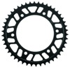 BikeMaster Rear Steel Sprocket 525 43T Black For Honda - 525 pitch 43 tooth rear sprocket For Honda