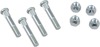 Original Wheel Stud and Nut Kit Silver Polaris Sportsman Scrambler - Wheel stud and nut kit for Polaris ATVs