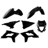 Black 2021+ Restyle Bodywork Plastics Kit w/ Headlight Mask - For 13-17 Beta Full Size Enduro Models