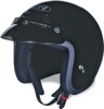 Z1R Jimmy Helmet 2XS Gloss Black Adult Unisex Open Face - Gloss black open face helmet, size 2XS, by Z1R