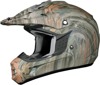 FX-17 Full Face Offroad Helmet Brown/Green/Multi X-Small
