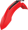 Free Flow UFX Front Fender - Red - For 13-20 Beta RR 2T/4T/X-Trainer