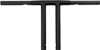 Chubby Flatline Bar 12" - Black - For 74-20 HD Dyna Softail Touring